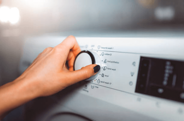 turn on washer